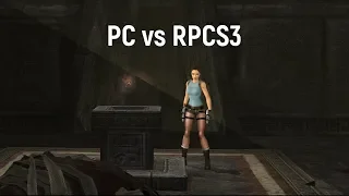 Tomb Raider Anniversary | PC original vs RPCS3 remastered comparison