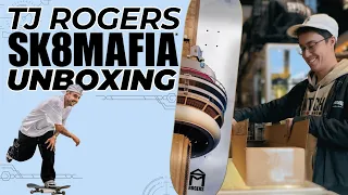 TJ ROGERS SK8MAFIA | Skateboard Unboxing