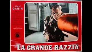 RAZZIA (1955) Theatrical Trailer - Jean Gabin, Marcel Dalio, Lino Ventura