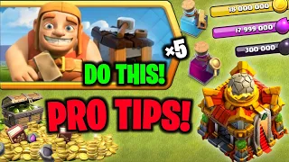 3 WAYS HOW TO MAX YOUR BASE FAST BEFORE HAMMER JAM EVENT END IN CLASH OF CLANS