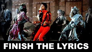 Michael Jackson || Finish the Lyrics