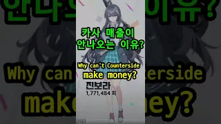 카사 매출이 안나오는 이유? / Why can't counterside make money? (counter side)