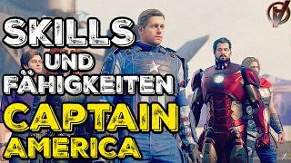 Die FÄHIGKEITEN + SKILLS von Captain America | Was wir wissen | Marvel's Avenger Game News Deutsch