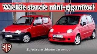 Jan Garbacz: Starcie małych gigantów Fiat Seicento vs Daewoo Matiz