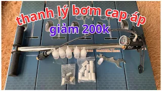 Bơm thanh lý , giảm 200k , bơm cao áp pcp , bơm nén khí , bơm condor , bơm súng hơi , #bomtaypcp