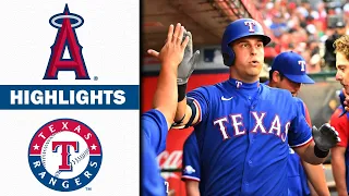 Los Angeles Angels vs Texas Rangers Full Highlights - 7/29/2022