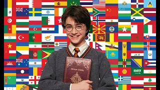 Harry Potter in different languages meme