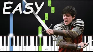 Narnia Theme Song | EASY Piano Tutorial + SHEET MUSIC by Asllen