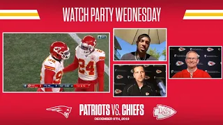 2019 Week 14: Chiefs at Patriots | Watch Party Wednesday