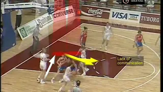 Spain lack of communication/Eurobasket 1993 W/Semifinal Vs Slovakia