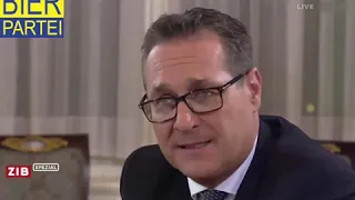 HC Strache spricht Klartext.