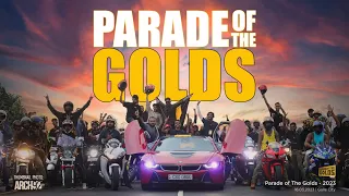 Day 034:Mahinda College Big Match Parade 2023 | Parade of the Golds | MCG vs RCG- @shamilanshakila