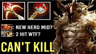 DOTA 1 MID HERO IS BACK! 2000 IQ Echo Crit Build 2 Hit Kill Can't Stop Him New Imba 7.26 Dota 2