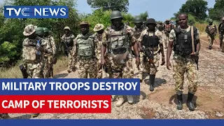 Military Troops Destroy Camp Of Suspected T#rrorists In Kaduna State