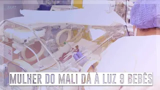 Mulher do Mali dá à luz 9 bebês