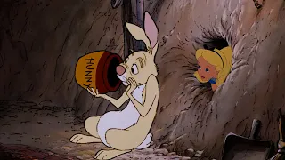 Alice visits Rabbit / Disney Crossover