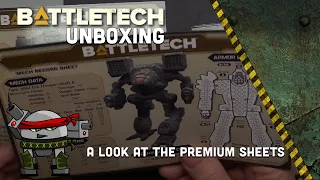 Battletech: A Look at The Premium Sheets