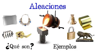 💥 ¿Qué son las Aleaciones? ⚙️ Características y Ejemplos [Fácil y Rápido] | QUÍMICA |