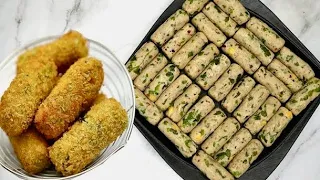 Sirf 250 gms Chicken Se Banaiye 40 se 45 Bread Rolls | Chicken bread rolls by Cooking with Benazir