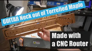 Making a complete GUITAR Neck with a CNC Router