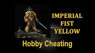 Hobby Cheating 208 - How to Paint Imperial Fist Yellow