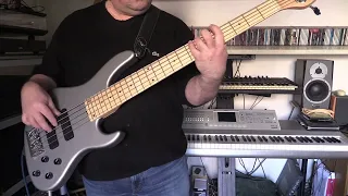 Bass Cover - Desireless - Voyage Voyage - with Sadowsky - Fodera & Status basses