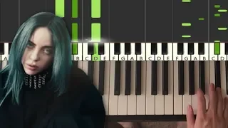 Billie Eilish - bad guy (Piano Tutorial Lesson)