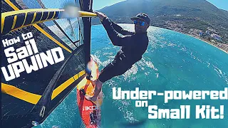 Underpowered on small kit? How to get back upwind!