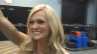 Message from Carrie - Backstage at the ACM Awards!