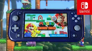 Mario vs. Donkey Kong DEMO - Nintendo Switch Gameplay