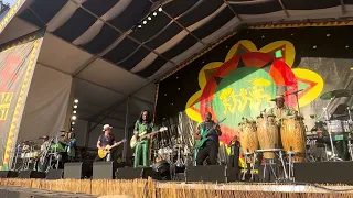 Boogie Wonderland Earth Wind and Fire 2024 Jazz Fest Sunday May 5th Congo Stage shot close