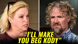Janelle Brown WARNS Kody Brown "I WILL SUE HIM INTO POVERTY!"