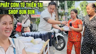 HỒNG LOAN cùng Linh Tý Bích Trâm phát Cơm Chay tại Shop Bun Bun lên tiếng "Rời Team"