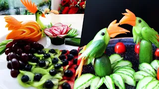 2 Creative Food Ideas - Super Salad Ideas for Hotel & Restaurant Party Garnishing School Competition