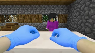 REALISTIC MINECRAFT VILLAGER GIVES BIRTH