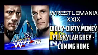 WWE: WrestleMania 29 - Diddy-Dirty Money ft.  Skylar Grey - Coming Home + AE (Arena Effects)