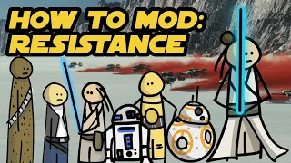 How to MOD!  Resistance - Star Wars Galaxy of Heroes