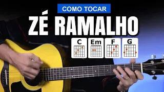 COMO TOCAR NO VIOLÃO - ZÉ RAMALHO - Cifra Fácil - Prof. Sidimar Antunes🎸