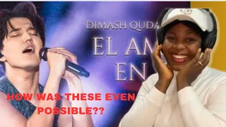 HOW IS THIS LIVE!? Dimash El Amor En Ti | Almaty | Concert #dimash #reaction #almaty #concerts