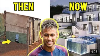 Top 10 Footballers Houses   Then and Now  Ronaldo Neymar Messi