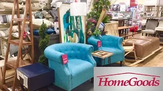 HOME GOODS FURNITURE SOFAS ARMCHAIRS SPRING 2020 DECOR SHOP WITH ME SHOPPING STORE WALK THROUGH 4K