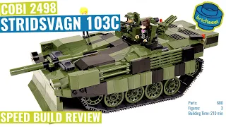 COBI 2498 Stridsvagn 103C - Speed Build Review