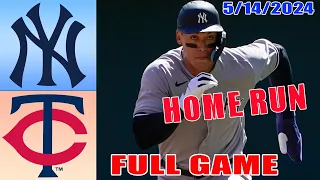 New York Yankees vs Minnesota Twins Game Highlights May 14, 2024 | MLB Highlights | 2024 MLB Season