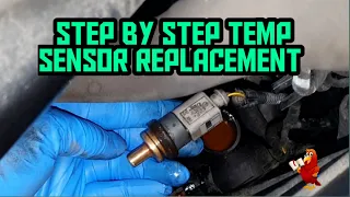 COOLANT TEMPREATURE SENSOR REPLACEMENT (VW)