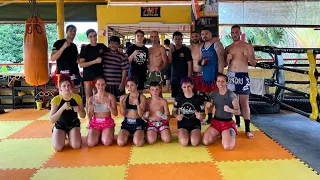 Training in Thailand to 7 muay thai gym