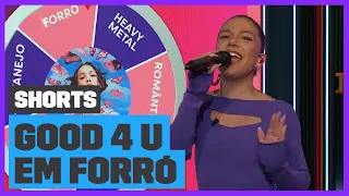 Priscilla Alcantara transforma GOOD 4 U da OLIVIA RODRIGO em FORRÓ | TVZ Priscilla | #Shorts