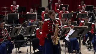 SMITH Fantasia for Alto Saxophone - "The President's Own" United States Marine Band