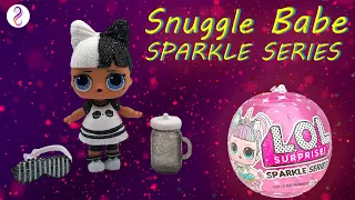 LOL Surprise Sparkle Series Collection Snuggle Babe! 360 Doll Showcase