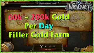 [WoW-DF] WoW Dragonflight 60k-200k Gold Per Day Filler Gold Farm