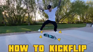 HOW TO KICKFLIP